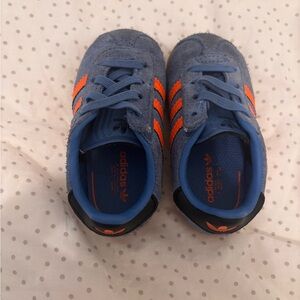 Adidas Kids Sneakers in Blue and Orange